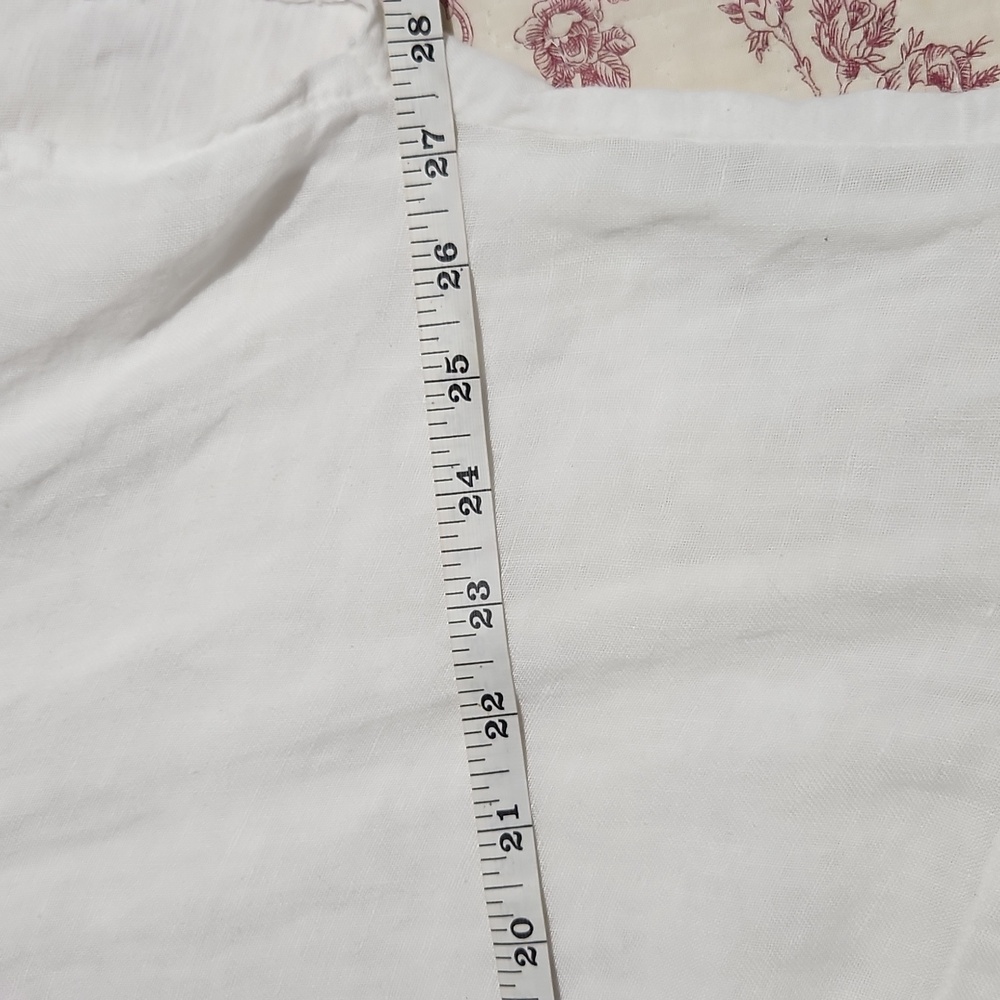 Meo Meli Lagenlook Linen Cotton Blend Resort wear Women's Top Size XL Italy - Picture 12 of 12